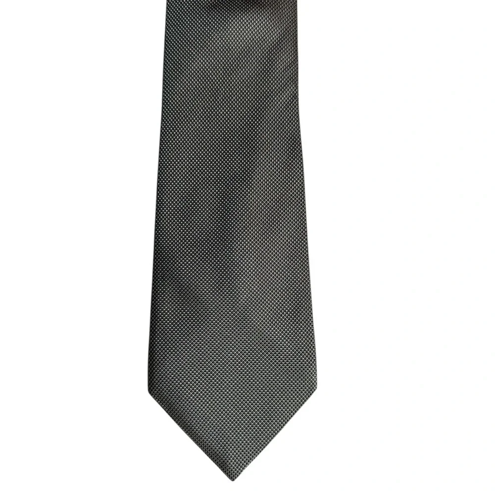 Banana Republic Mens Silk Tie Quiet Luxury Slim Old Money Made in Italy Formal